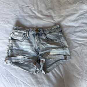 American Eagle Outfitters Light Wash Jean Shorts